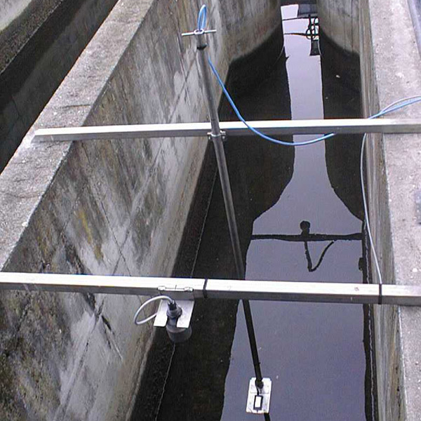 Measuring water flow system