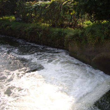 Fast flowing river